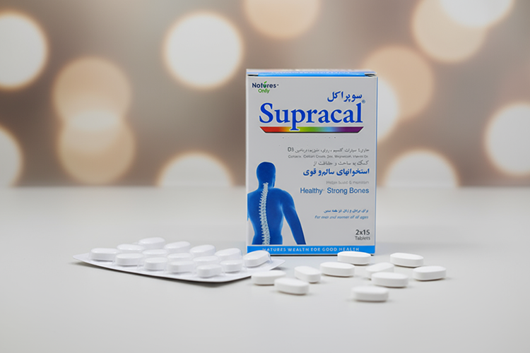 سوپراکل کلسیم سیترات تتراهیدرات دارد و این یک مزیت محسوب می‌ شود. 
